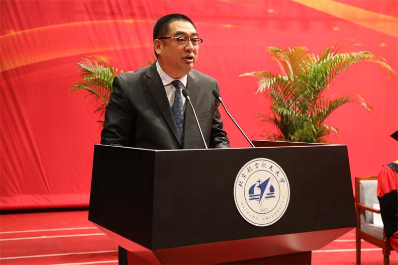 思路決定出路，想法決定干法--科達(dá)潔能董事長邊程出席北航2017-2018學(xué)年研究生畢業(yè)典禮