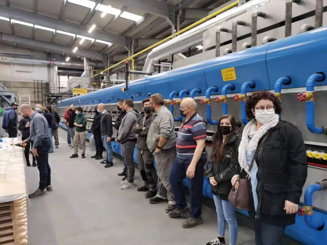 歷史突破！科達(dá)建造意大利MASPE厚磚線順利投產(chǎn)