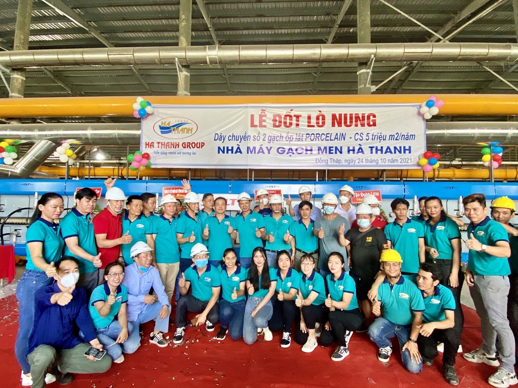 疫情突圍，逆勢(shì)前行｜越南TAKAO和HA THANH拋釉磚整廠工程同日成功點(diǎn)火！